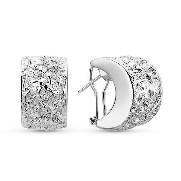 Серьги из белого золота Francelli (арт. е1091967б) – изображение 1
