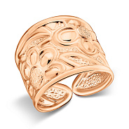 Фото Массивное кольцо из красного золота (арт. 156286)