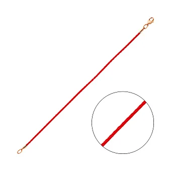 Браслет з шовкової нитки із золотим замком (арт. 4106965101)