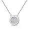 Срібне кольє з фіанітами (арт. 7507/1757) – зображення 1