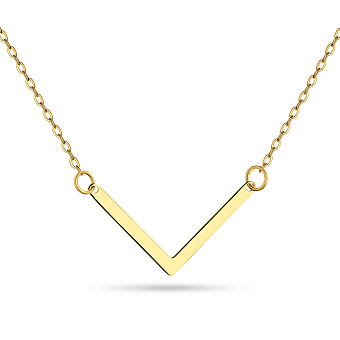 Колье из желтого золота (арт. 352166ж)