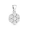 Серебряный кулон с фианитами (арт. 7503/4858) – изображение 1