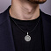 Серебряный подвес Компас с чернением (арт. 7903/2175) – изображение 2