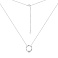 Серебряное колье с фианитами (арт. 7507/2596) – изображение 2