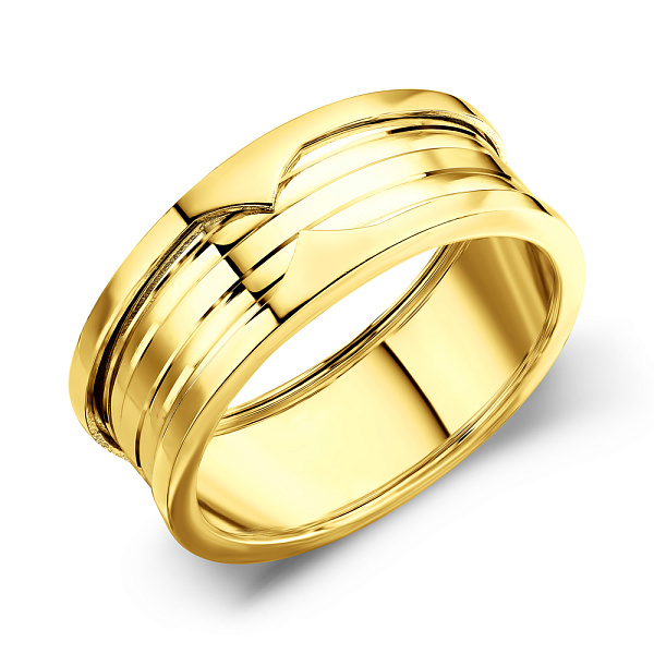 Кольцо из желтого золота (арт. 156052ж) – изображение 1