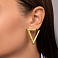 Сережки Francelli з жовтого золота (арт. е1091985/35ж) – зображення 2