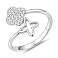 Серебряное кольцо с фианитами (арт. 7501/8768) – изображение 1