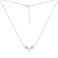 Серебряное колье с подвеской крылья (арт. 7507/2448) – изображение 2
