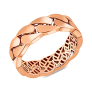 Кольцо Звенья из красного золота (арт. 156767м)