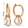 Серьги из красного золота с жемчугом (арт. 2192068101) – изображение 7