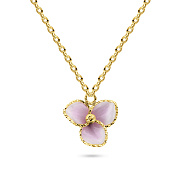 Кольє Francelli з жовтого золота з керамікою (арт. 352368жкмф)