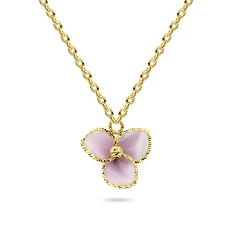 Кольє Francelli з жовтого золота з керамікою (арт. 352368жкмф)