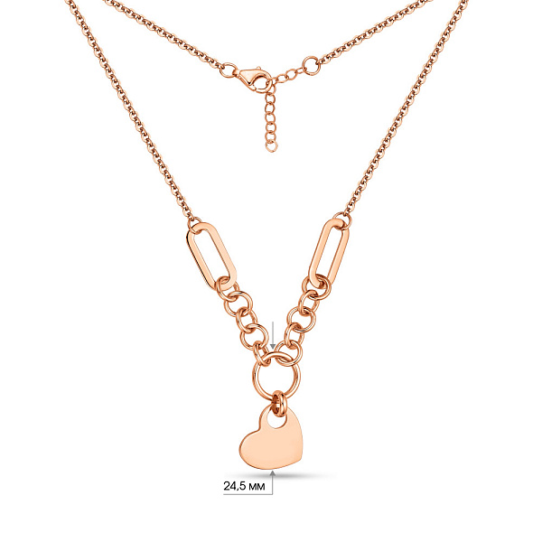 Кольєз червоного золота (арт. 352321) – зображення 3