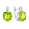 Серебряные серьги с хризолитом (арт. 7502/2192534Хрз) – изображение 1