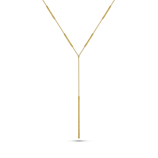 Кольє-краватка Francelli з жовтого золота (арт. 360319/1ж) – зображення 1