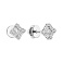 Серьги из белого золота с бриллиантами (арт. Т011546020б) – изображение 1