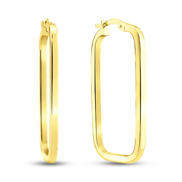 Серьги из желтого золота (арт. 1091131/35ж) – изображение 1