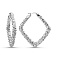 Серьги из белого золота Francelli (арт. е1091771/45бм) – изображение 1