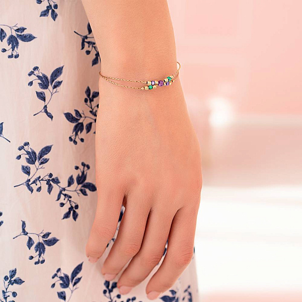 Золотой женский браслет Orbit (арт. 324159кжзрф) – изображение 2