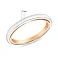 Золота обручка (арт. 239210бк) – зображення 3