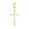 Золота підвіска-хрестик (арт. 440538ж) – зображення 1