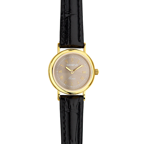 Золотий кварцовий годинник (арт. 260235жсрч) – зображення 2