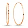 Сережки-кільця з червоного золота (арт. 121904/30) – зображення 1
