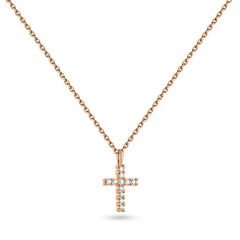 Кольє з золота з діамантами (арт. Ц011280010)