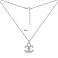 Колье серебряное с подвеской и с фианитами (арт. 7507/1640) – изображение 3