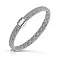 Жорсткий браслет з білого золота (арт. 3261322б) – зображення 1