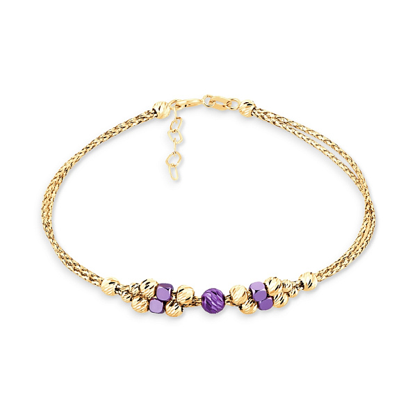 Золотий жіночий браслет Orbit (арт. 324159жф) – зображення 1