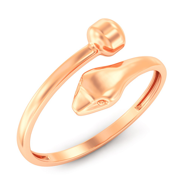 Золота каблучка Змія (арт. 1401028) – зображення 1