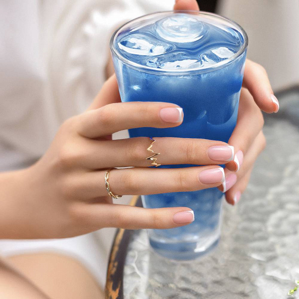 Тонка каблучка "Ланки" з жовтого золота (арт. 140792ж) – зображення 2