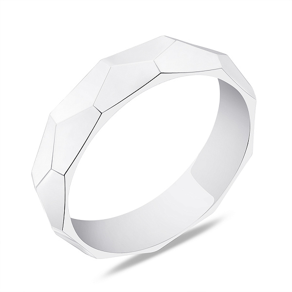 Срібна каблучка без каміння (арт. 7501/6128) – зображення 1