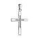 Крестик из серебра с фианитами (арт. 7503/4020/2) – изображение 1