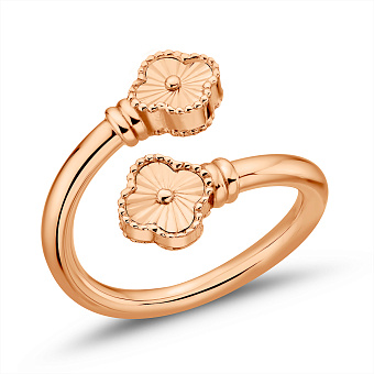 Фото Каблучка з червоного золота (арт. 156575/7а)