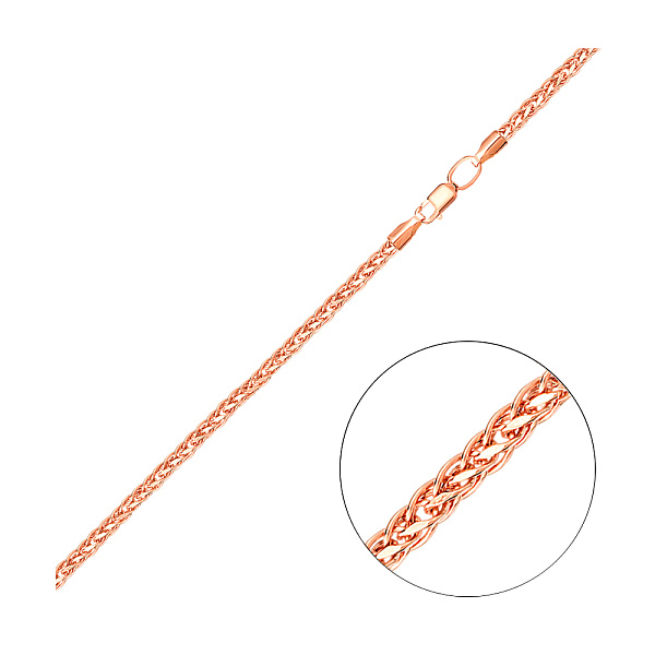 Золотая цепочка плетения Колосок (арт. 303512) – изображение 1