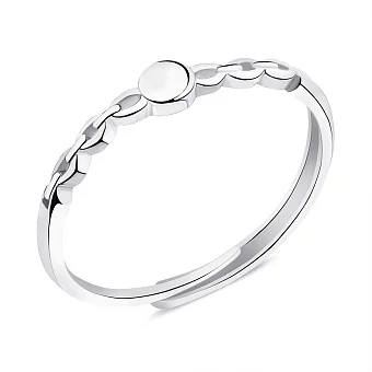 Серебряное кольцо без камней (арт. 7501/6139)