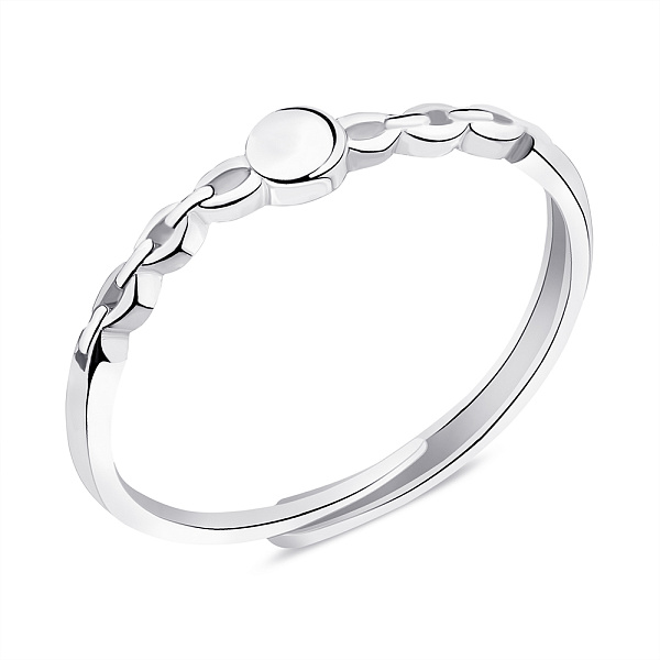 Серебряное кольцо без камней (арт. 7501/6139) – изображение 1