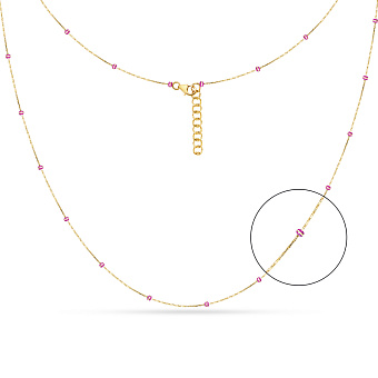 Фото Колье Francelli из желтого золота (арт. 351331жмлн)