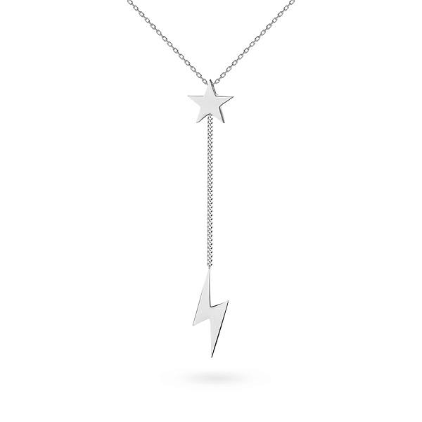 Кольє з білого золота (арт. 351323б) – зображення 1