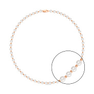 Бусы из жемчуга и золота (арт. 361402)