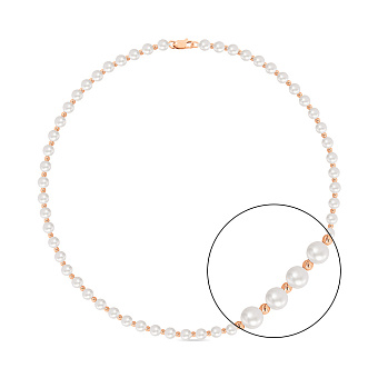 Бусы из жемчуга и золота (арт. 361402)