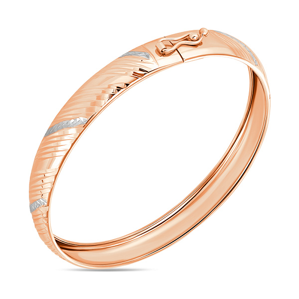 Золотий браслет з алмазним гравіюванням (арт. 337031/8р) – зображення 1