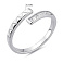 Серебряное кольцо с дорожкой из фианитов (арт. 7501/2184256) – изображение 2