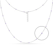 Колье Francelli из белого золота (арт. 351331бф)