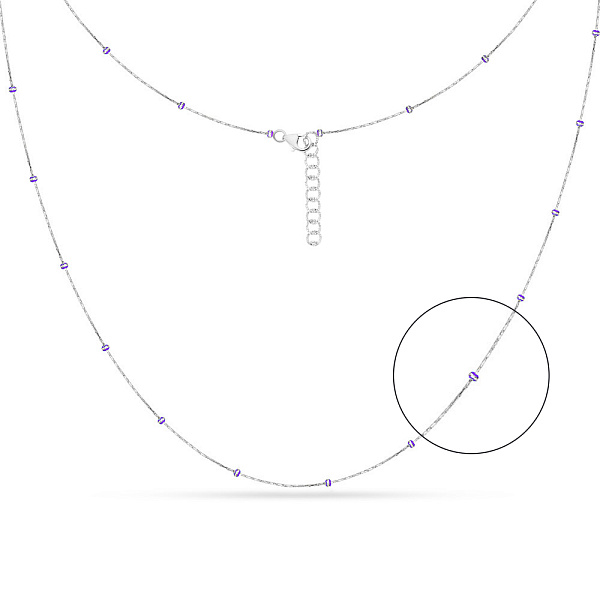 Колье Francelli из белого золота (арт. 351331бф) – изображение 1