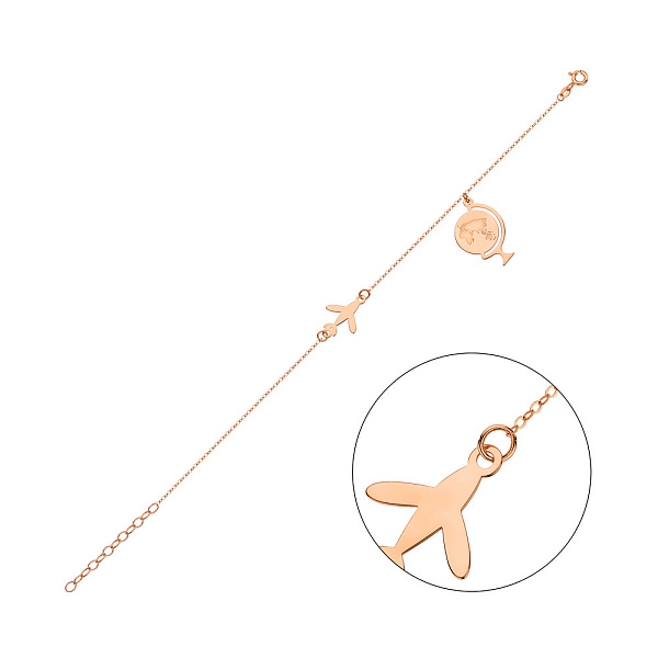 Браслет из красного золота (арт. 326962) – изображение 1