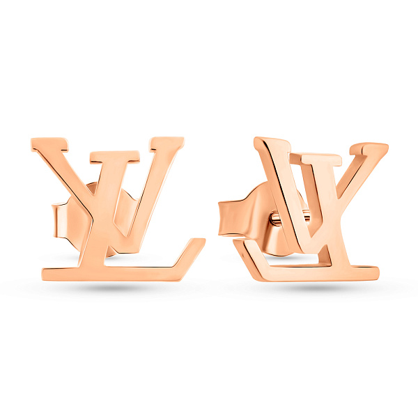 Серьги-пусеты из золота (арт. 107562/2) – изображение 1