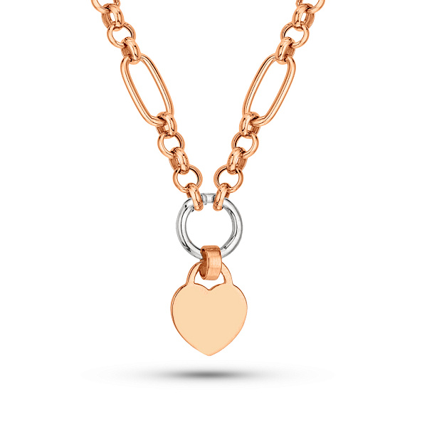 Колье из красного и белого золота (арт. 352425кб) – изображение 1